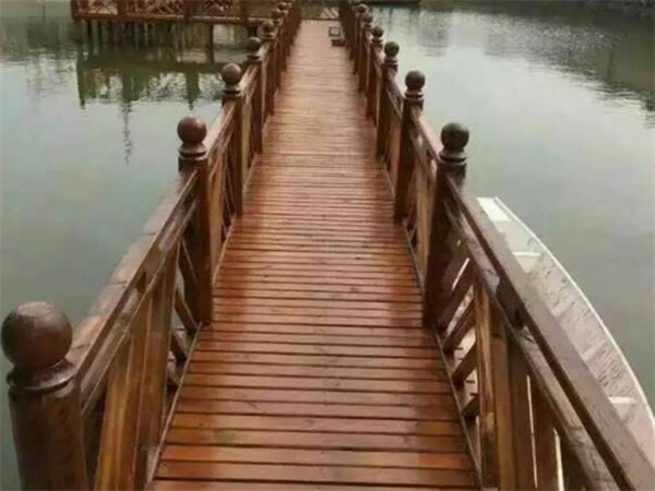 天津地板 木栈道 护栏