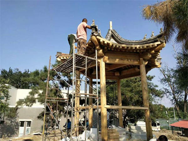 天津古建凉亭