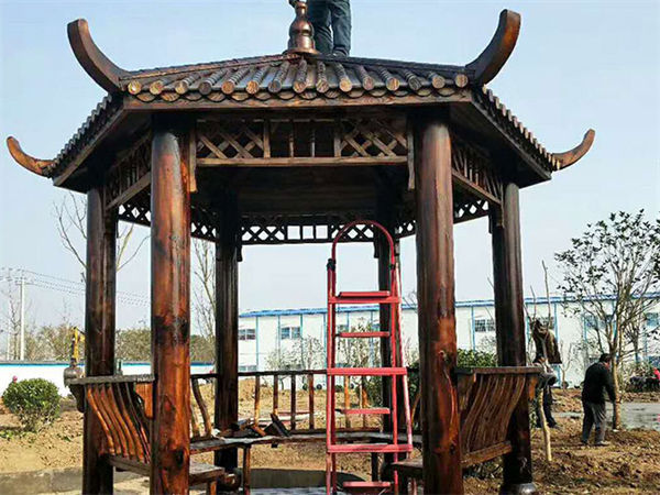 防腐木景观