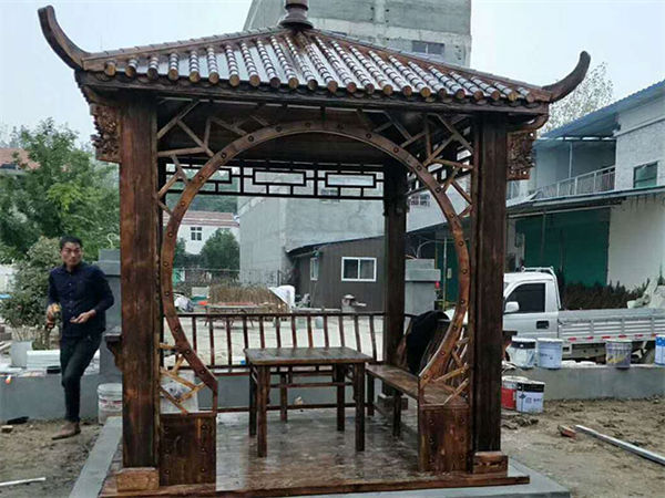 防腐木景观