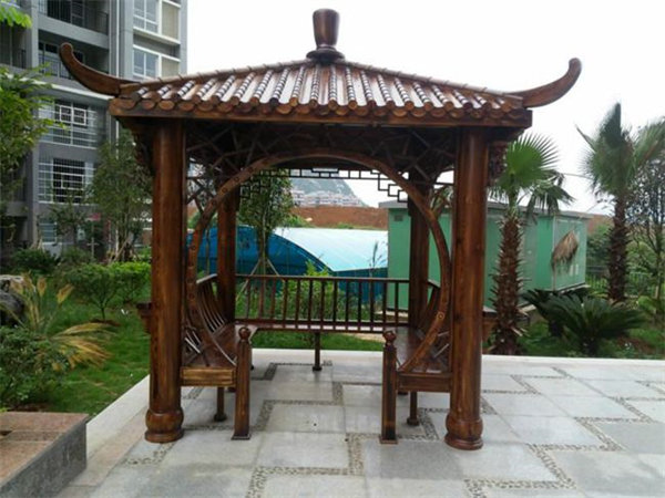 天津古建凉亭防腐木厂家哪里有？